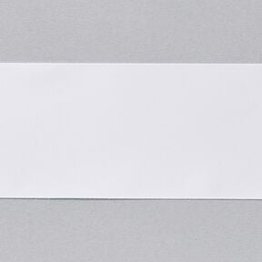 Satinbånd [50 mm] – hvid, 