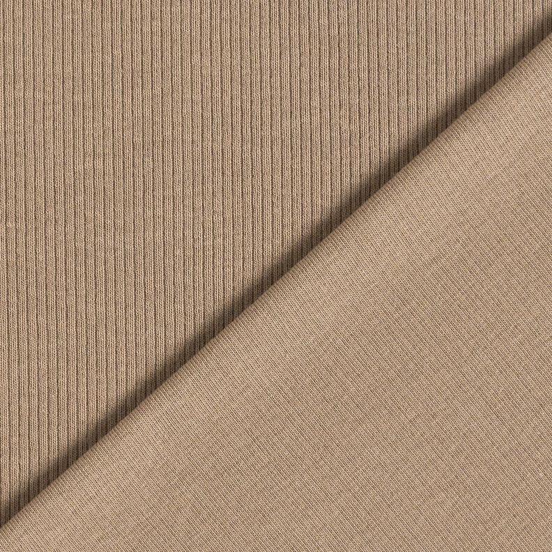Rib-jersey fin 2-1-1-1 rib &ndash; taupe,  image number 3