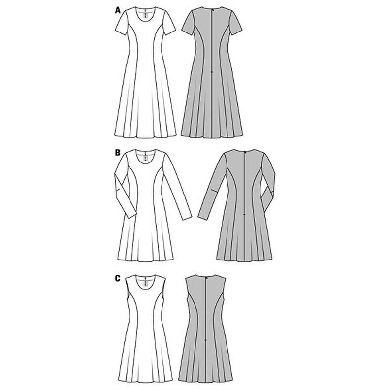 Kjole, Burda 6821,  image number 3