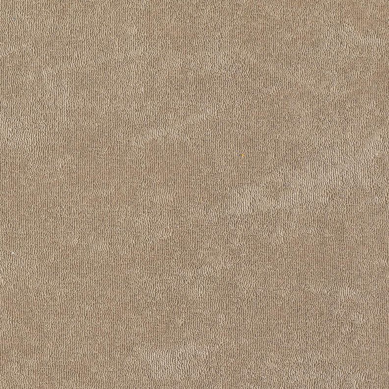 Frottéstof Stretch Ensfarvet – beige,  image number 4