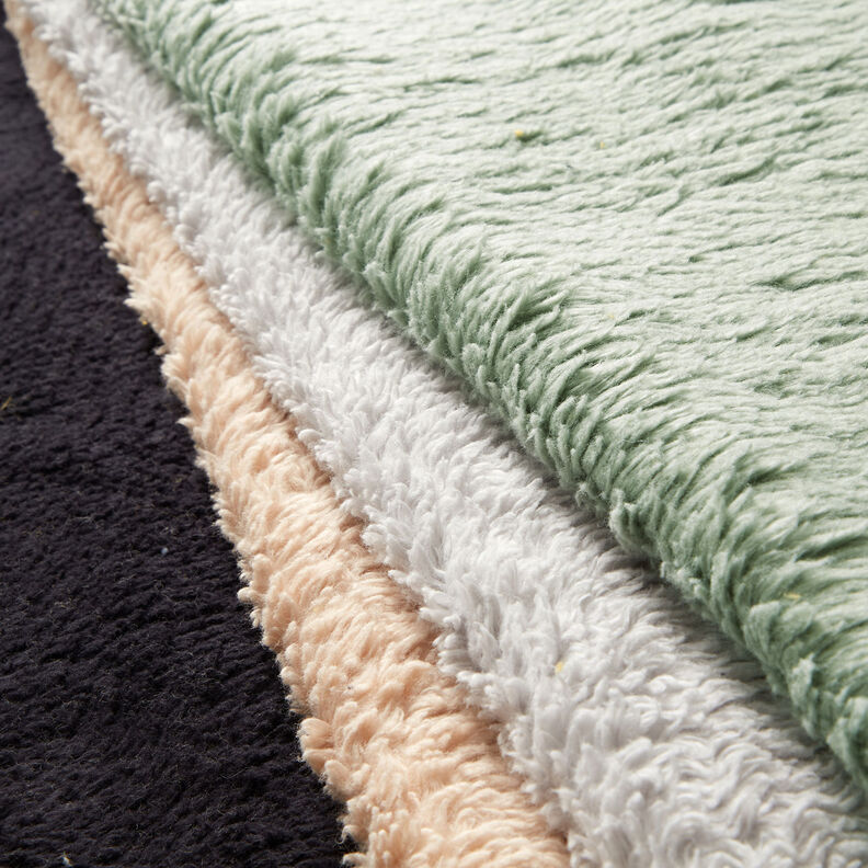 Sherpa Bomuldsblanding Ensfarvet – reed,  image number 6