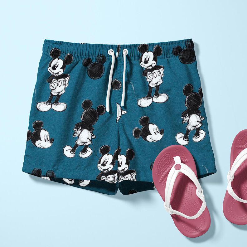 Bomuldsjersey Mickey Mouse | Disney – blå,  image number 6