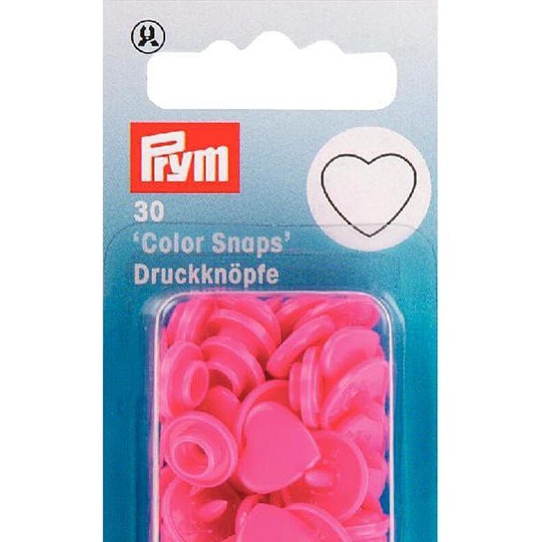 Trykknapper Color Snaps Hjerter 5 - pink| Prym,  image number 3