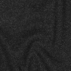 Doubleface Melange – sort, 