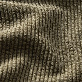 Bred cord Bubble Ensfarvet – mørk fyr, 