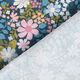 Økologisk bomuldspoplin blomsterhav – natblå,  thumbnail number 4