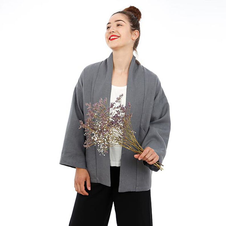 FRAU SINA - kimonojakke med skrå lommer, Studio Schnittreif  | XS -  XXL,  image number 9