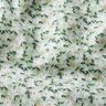 Økologisk bomuldspoplin fine blomster – lys mint,  thumbnail number 2