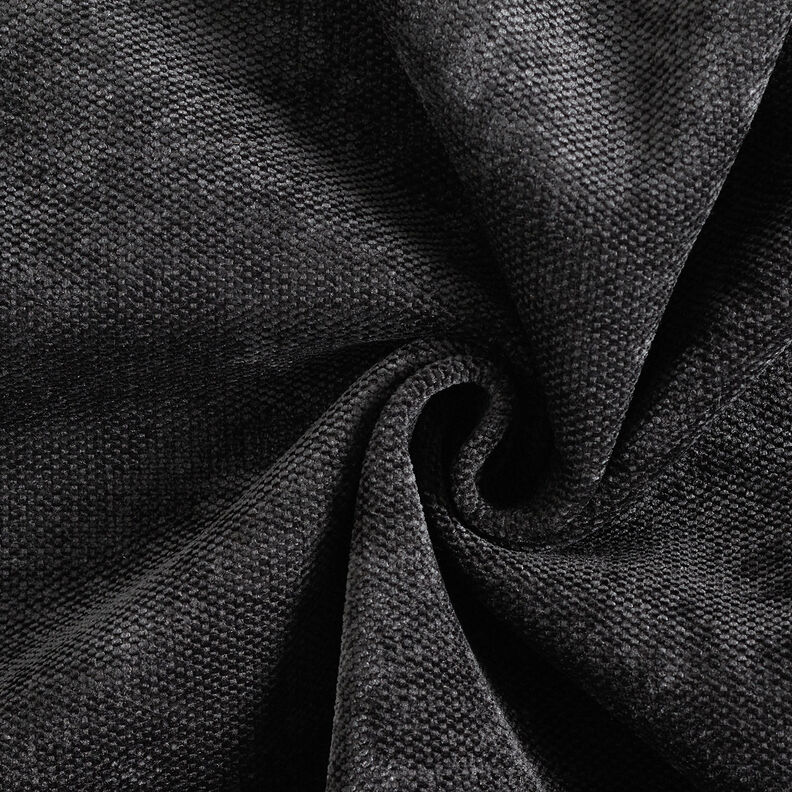 Termo-gardinstof Chenille – sort,  image number 1