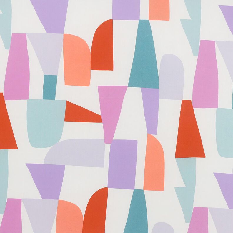 LENZING™ ECOVERO™ viskosestof  Shape Shifter | Nerida Hansen – uldhvid/syren,  image number 1