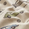 Dekorationsstof Halvpanama VW bobbel – sort/natur,  thumbnail number 2