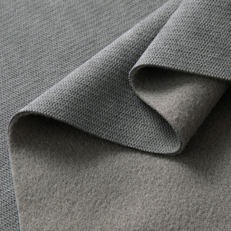 Termo-gardinstof fint vævet look – skiffergrå,  image number 4