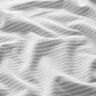 jersey smalle glitterstriber – hvid/sølv metallic,  thumbnail number 2