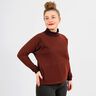 FRAU BETTI Flagermus-sweater med mavelomme og opretstående krave | Studio klippeklar | XS-XXL,  thumbnail number 5