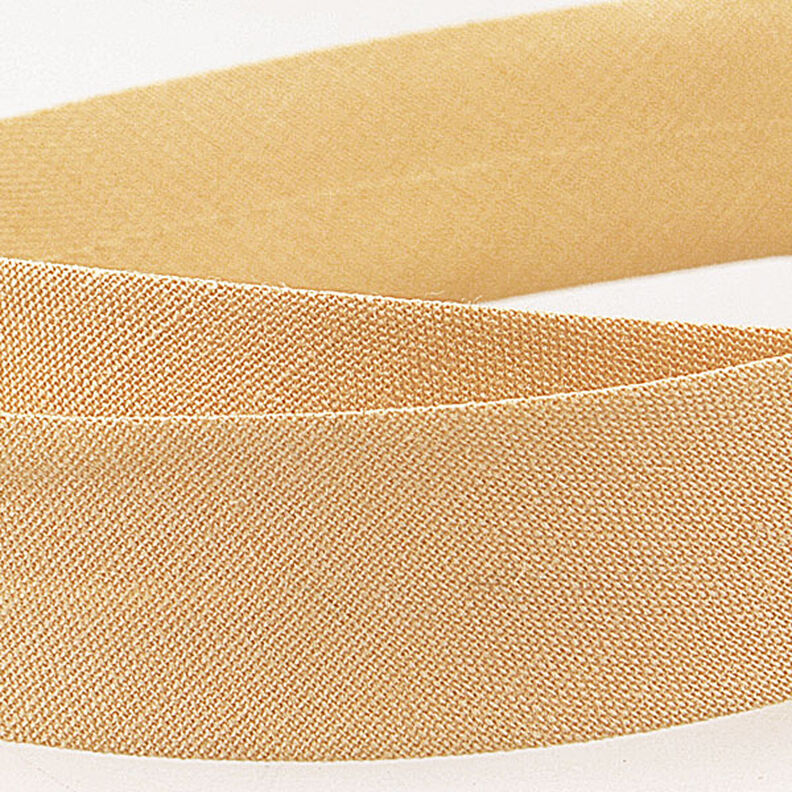 Skråbånd Polycotton [20 mm] – beige,  image number 2