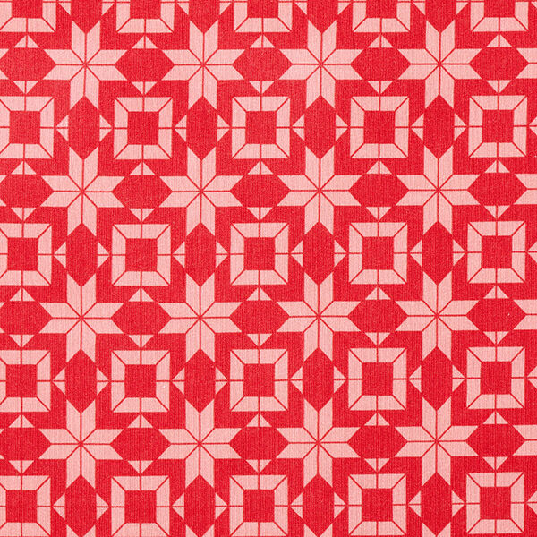 Softsweat norsk mønster – rød/rosa,  image number 1