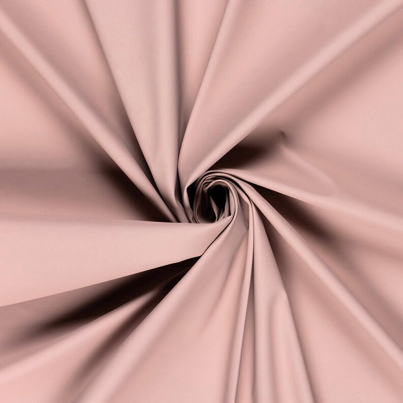 Stof til regnjakker ensfarvet – lys gammelrosa,  image number 1