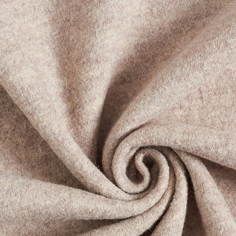 Uld-walkloden Melange – sand,  image number 1