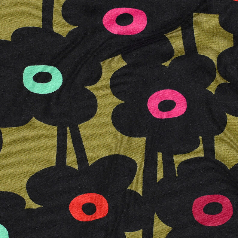 Soft Sweat Daisychain | Nerida Hansen – olivengrøn/sort,  image number 2