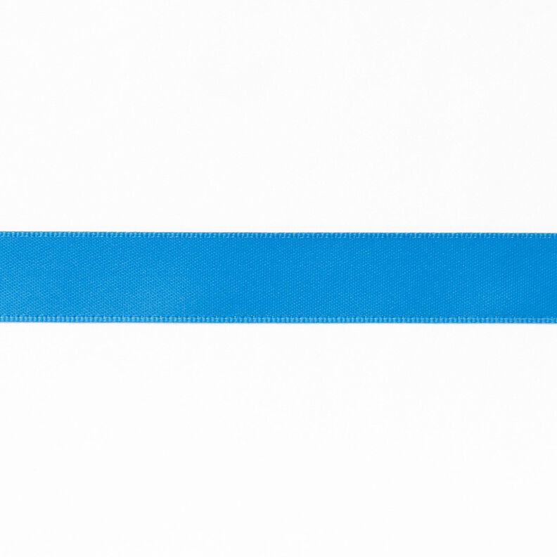 Satinbånd [15 mm] – blå,  image number 1
