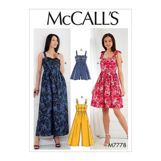 Kjole, McCalls 7778 | 32 - 40, 