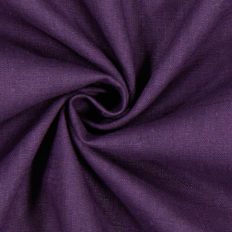 Hørstof Ramie-miks medium – aubergine,  image number 3