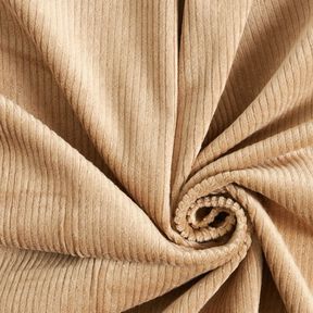 Bred fløjl stretch – beige, 