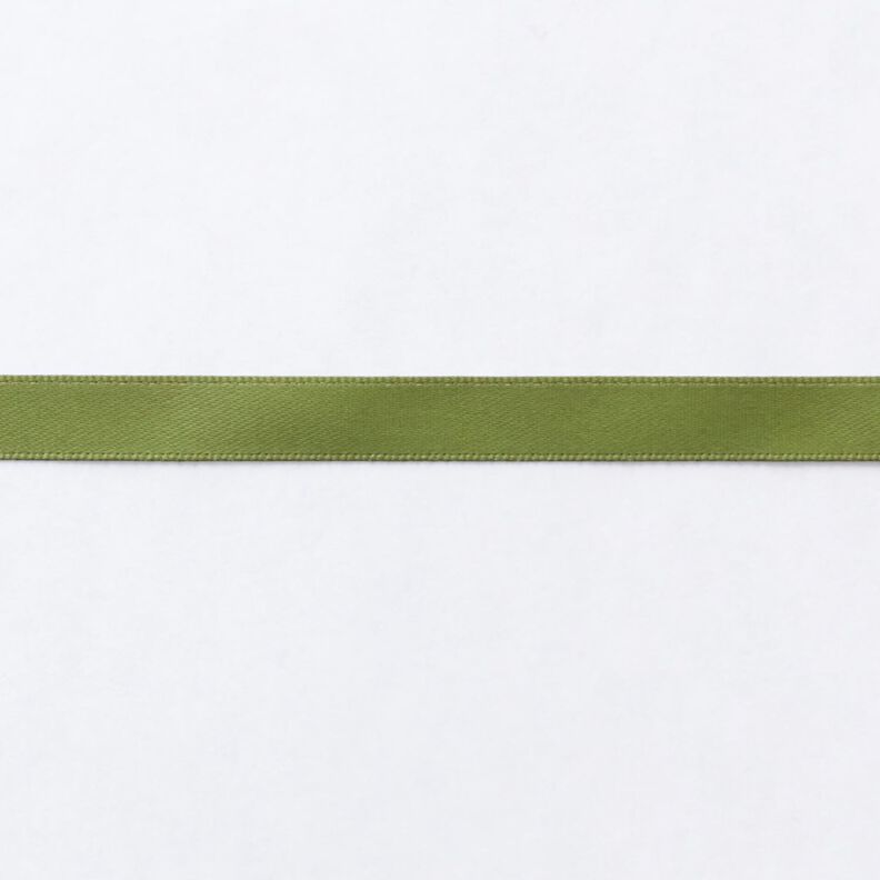 Satinbånd [9 mm] – olivengrøn,  image number 1