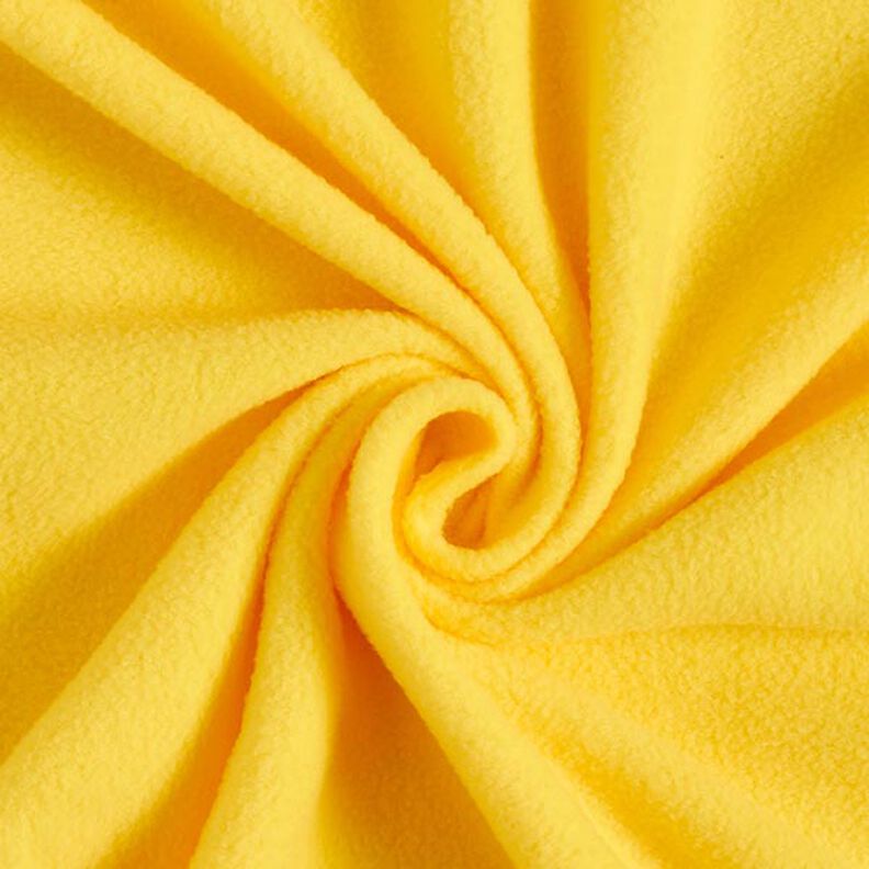 Antipilling fleece – gul,  image number 1