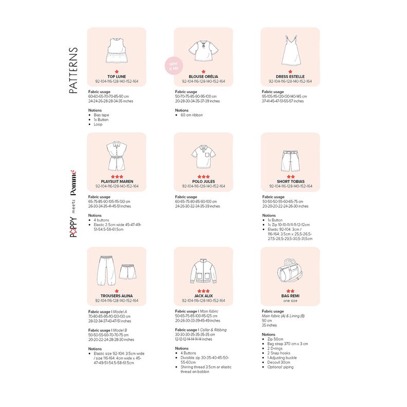 Poppy Magasin 26 | Poppy Fabrics – creme,  image number 3