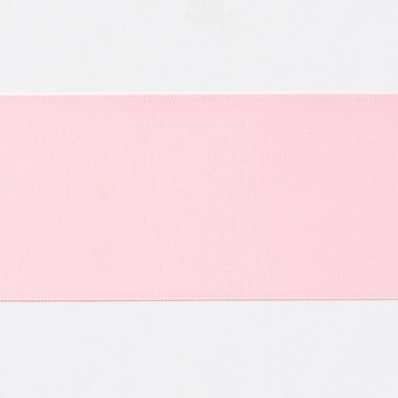 Satinbånd [50 mm] – lys rosa,  image number 1