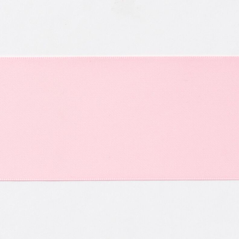 Satinbånd [50 mm] – lys rosa,  image number 1
