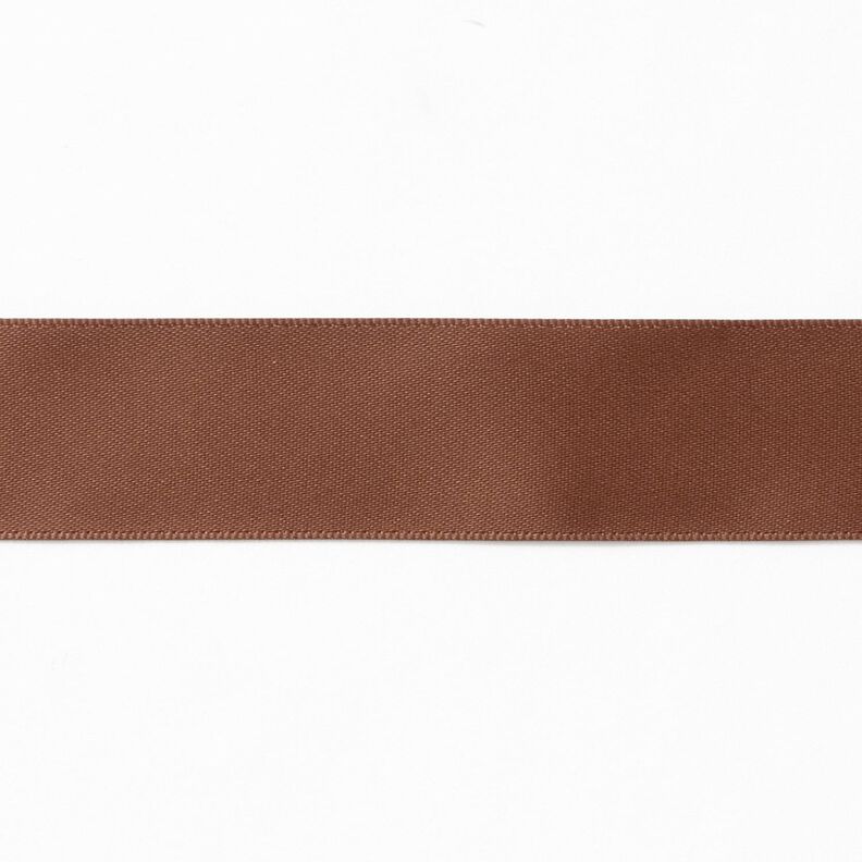 Satinbånd [25 mm] – mellembrun,  image number 1