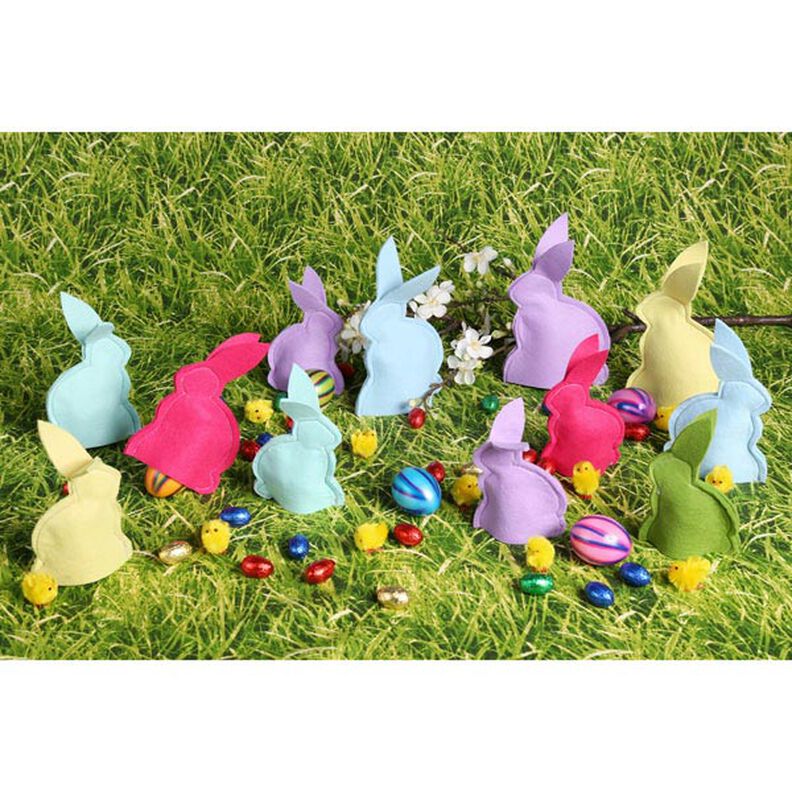 Filt 90 cm / 3 mm tykt – pink,  image number 4