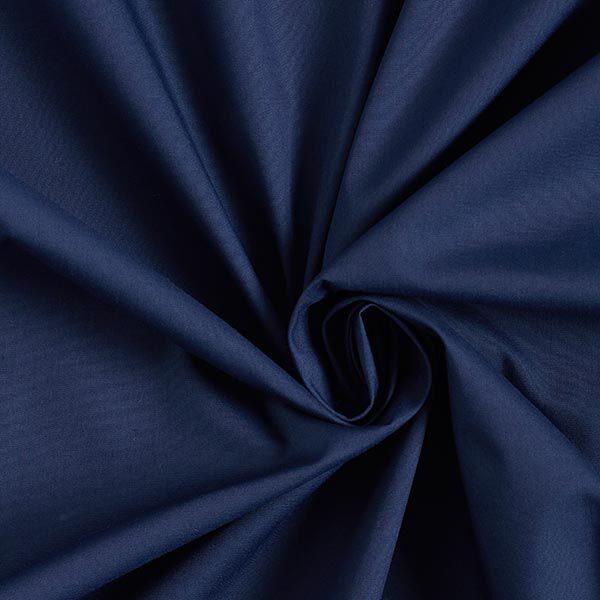 Polyester- og bomuldsblanding der er let at pleje – marineblå,  image number 1
