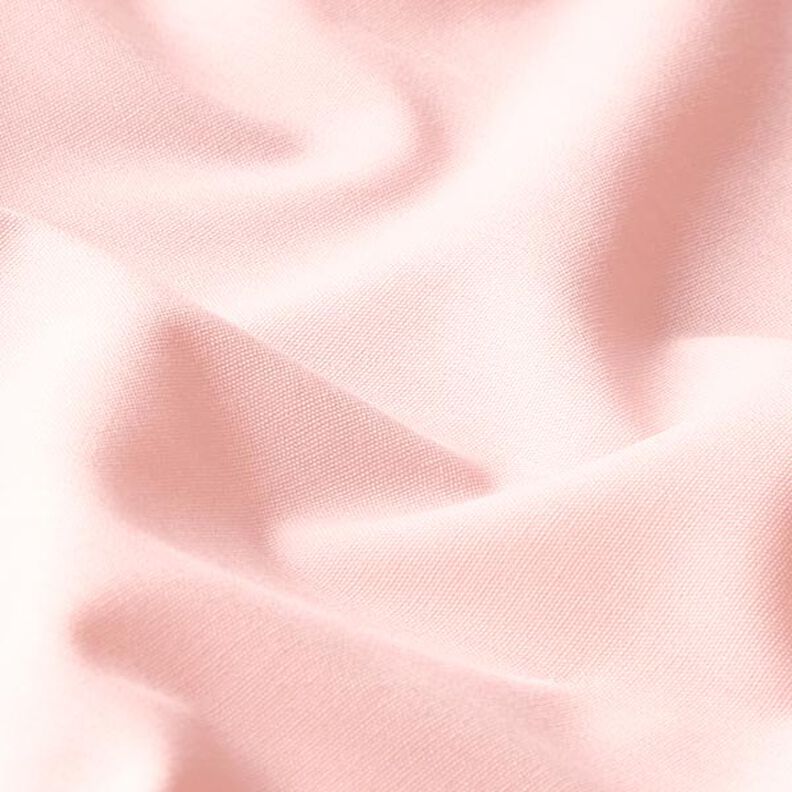 Bomuldspoplin Ensfarvet – rosa,  image number 2