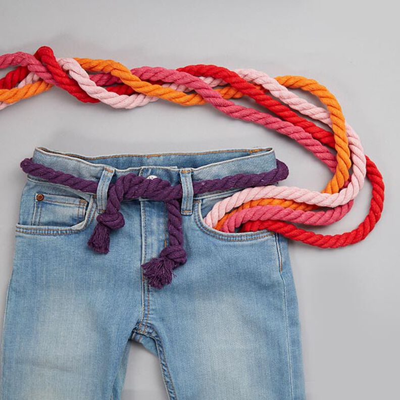 Bomuldsagraman [Ø 14 mm] 10 - rosa,  image number 4