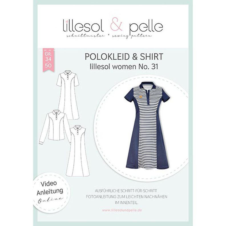 Polokjole og -shirt, Lillesol & Pelle No. 31 | 34 – 50,  image number 1