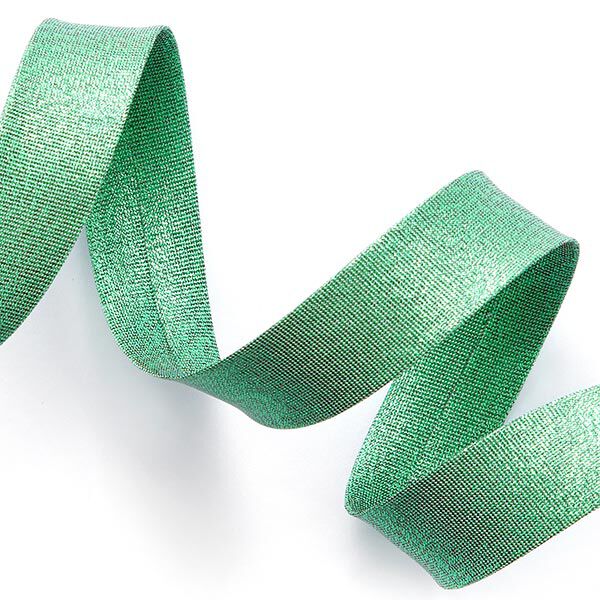 Skråbånd Metallisk [20 mm] – grøn,  image number 1
