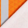 French Terry Sommersweat Bordure-stof Vær bygningsarbejder for en dag – lysorange/sølvgrå,  thumbnail number 4