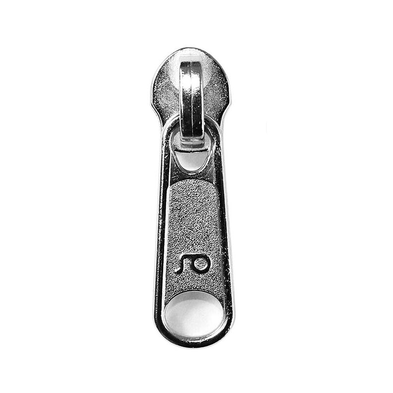 Lynlås-skyder [3 mm] | Prym – sølv metallic,  image number 1