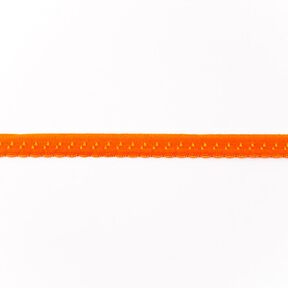 Elastisk indfatningsbånd Blonder [12 mm] – orange, 