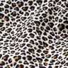 Babyfløjl lille leopardmønster – uldhvid,  thumbnail number 2