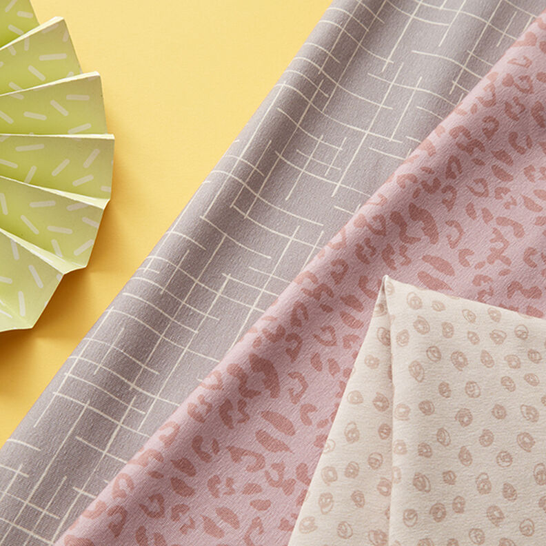 Baumwolljersey Kringel – natur,  image number 6