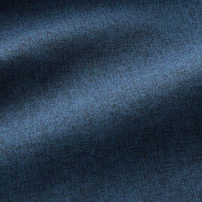 Polsterstof Meleret ensfarvet – marineblå | Reststykke 70cm, 