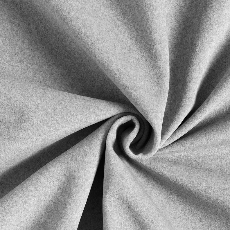 Termo-gardinstof fint melange – elefantgrå,  image number 1