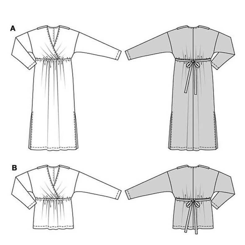 Plus-Size Kjole / Tunika | Burda 5864 | 44-54,  image number 8