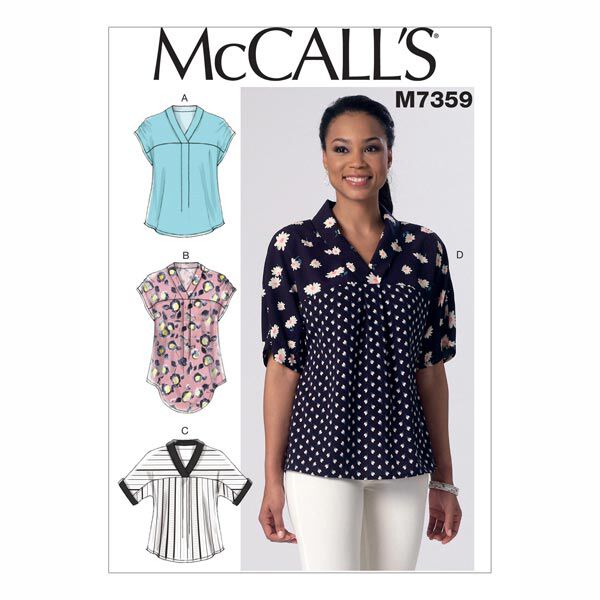 Top, McCalls 7359 | 42 - 50,  image number 1