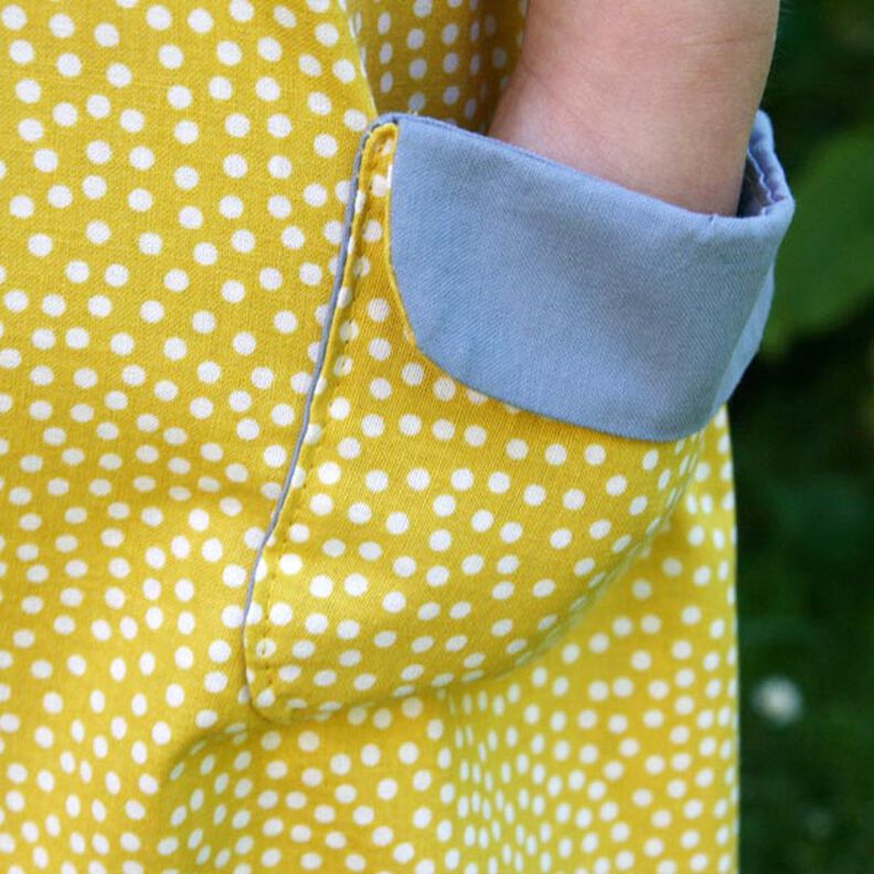 PINK - kjole og top med snoede stropper og lommer, Studio Schnittreif  | 74 - 140,  image number 4
