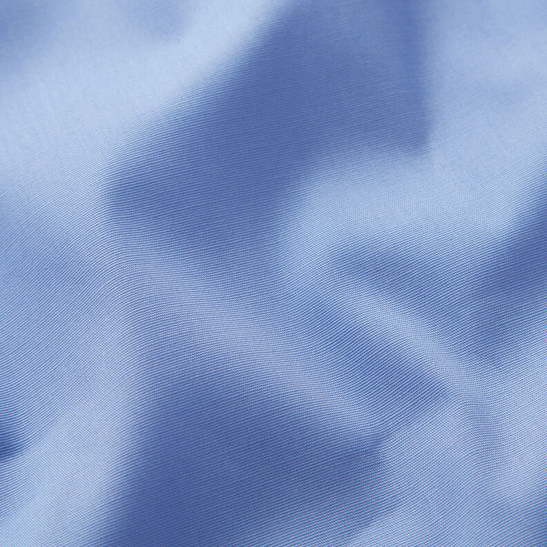 Poplin Stretch Ensfarvet – lyseblå,  image number 2